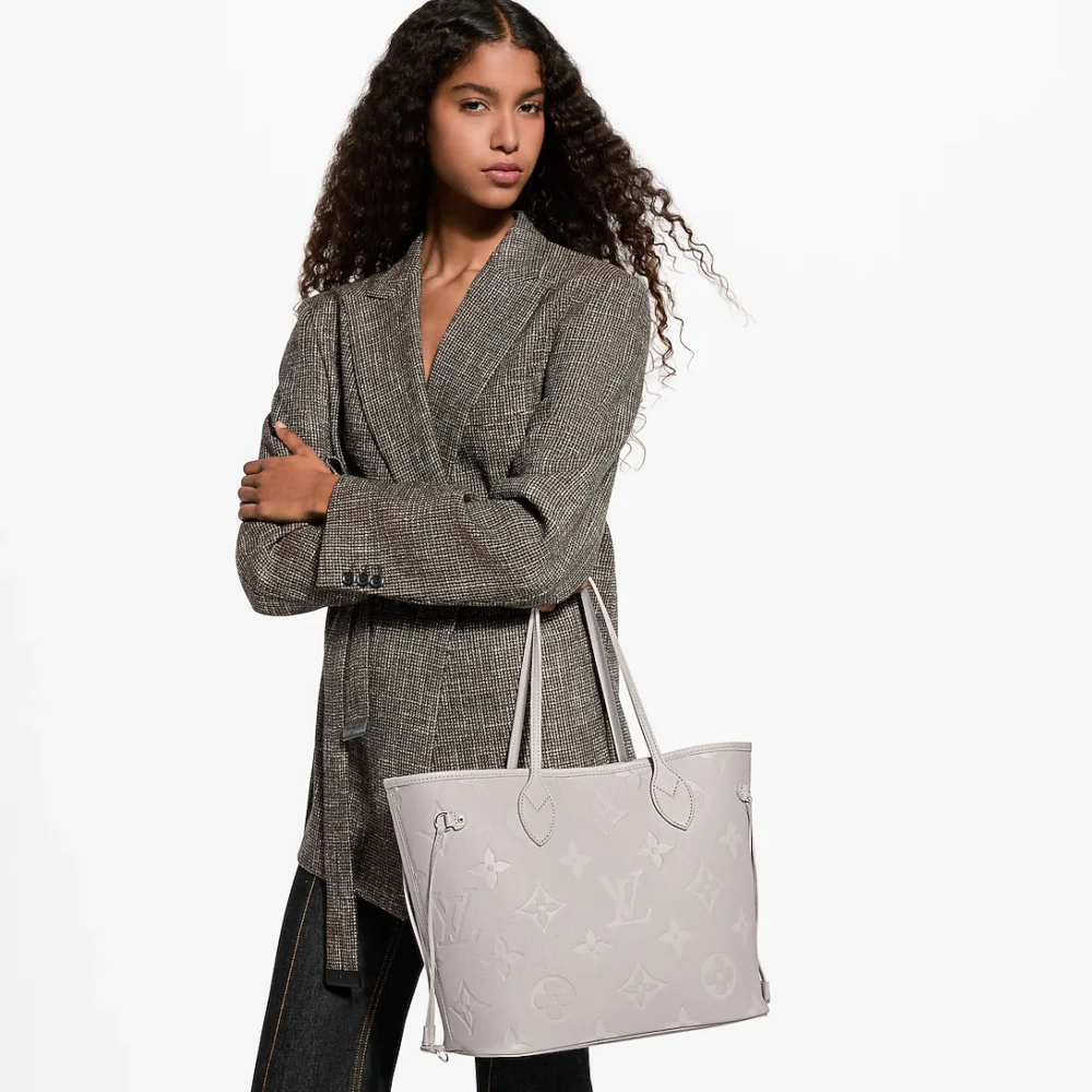 Alternative view of Prestige Edition - Louis Vuitton Neverfull MM Brume Gray 31Cm M13758