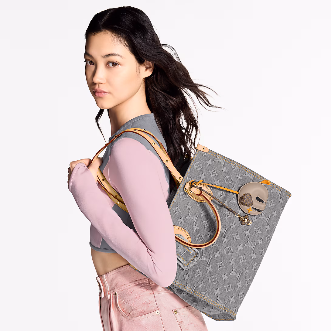 Prestige Edition - Louis Vuitton OnTheGo MM Washed Gray 35Cm M13189 - Image 2