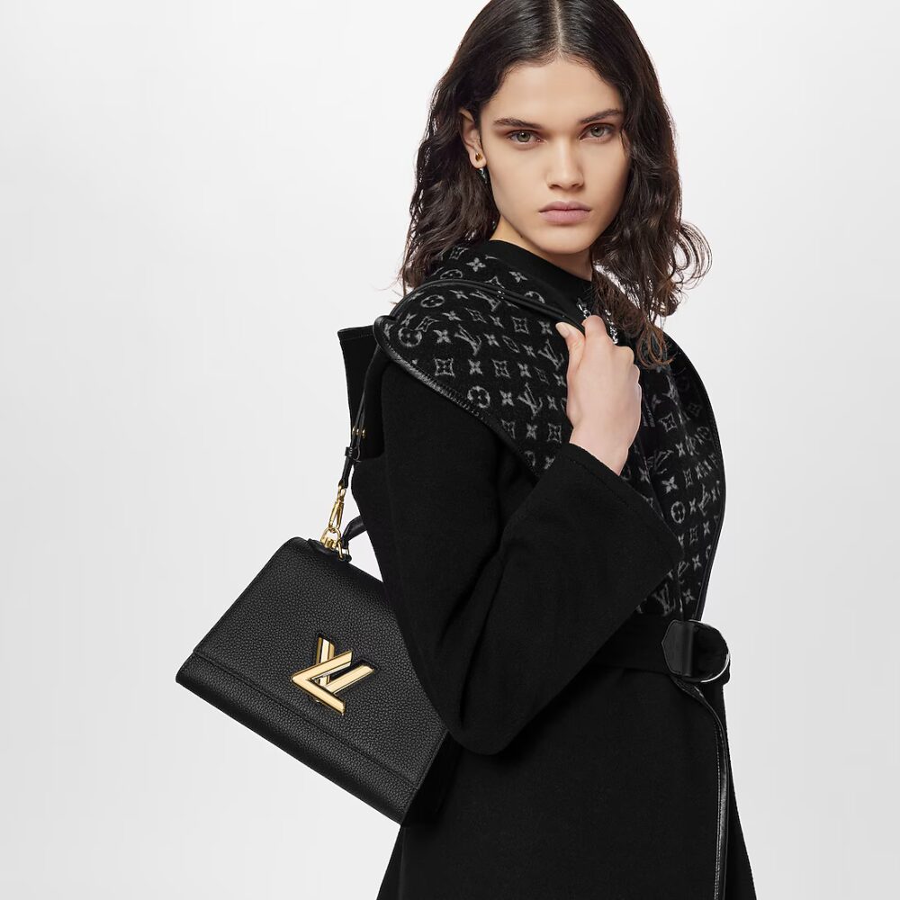 Alternative view of Louis Vuitton Twist One Handle PM Bag Black 25Cm M57093