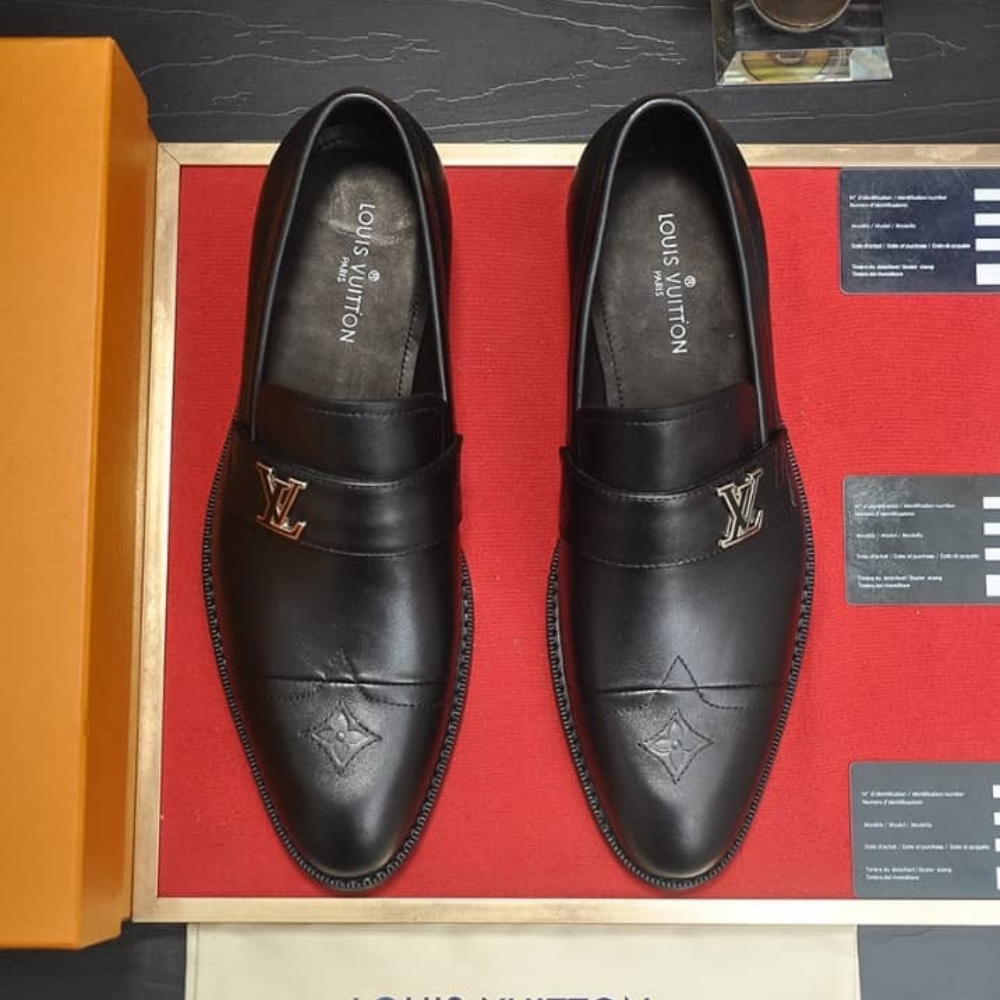 Alternative view of Louis Vuitton Men Loafers Black