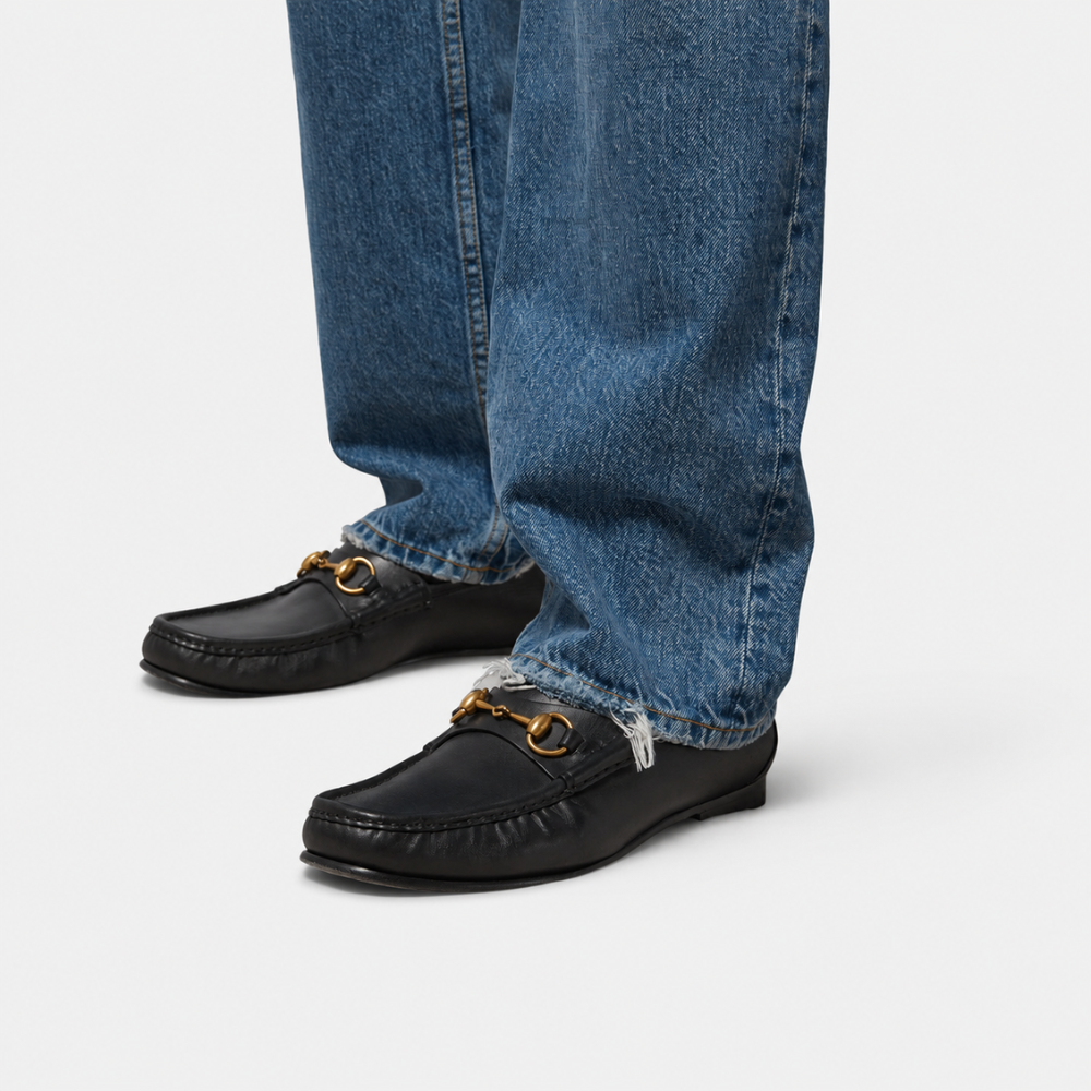 Alternative view of Gucci Horsebit Loafer Black