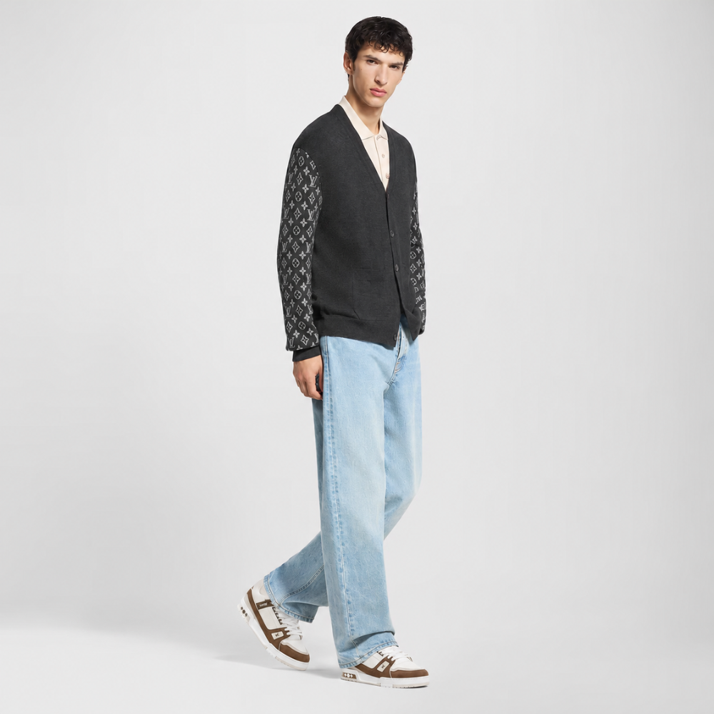 Alternative view of Louis Vuitton LV Trainer Sneaker Brown 1ABLVB