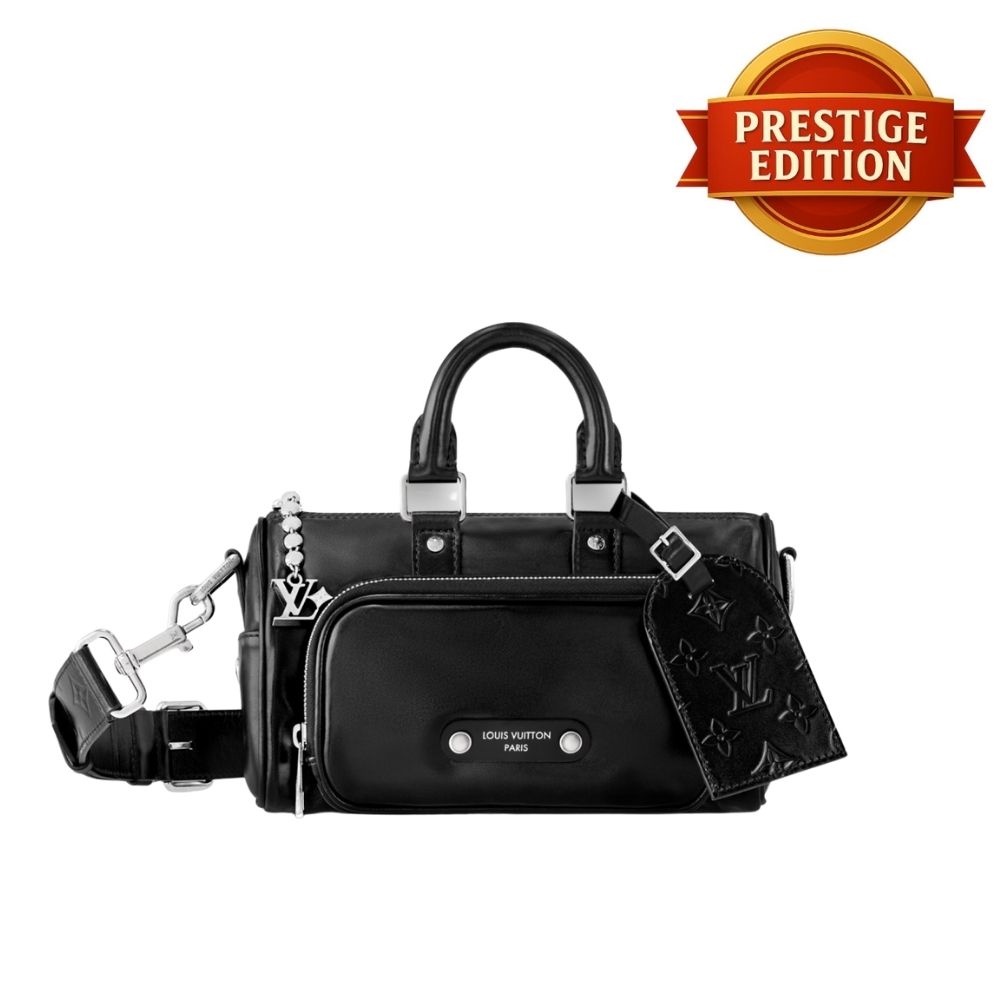 Prestige Edition - Louis Vuitton Keepall Cargo Bandoulière 25 Night Black 25Cm M13988