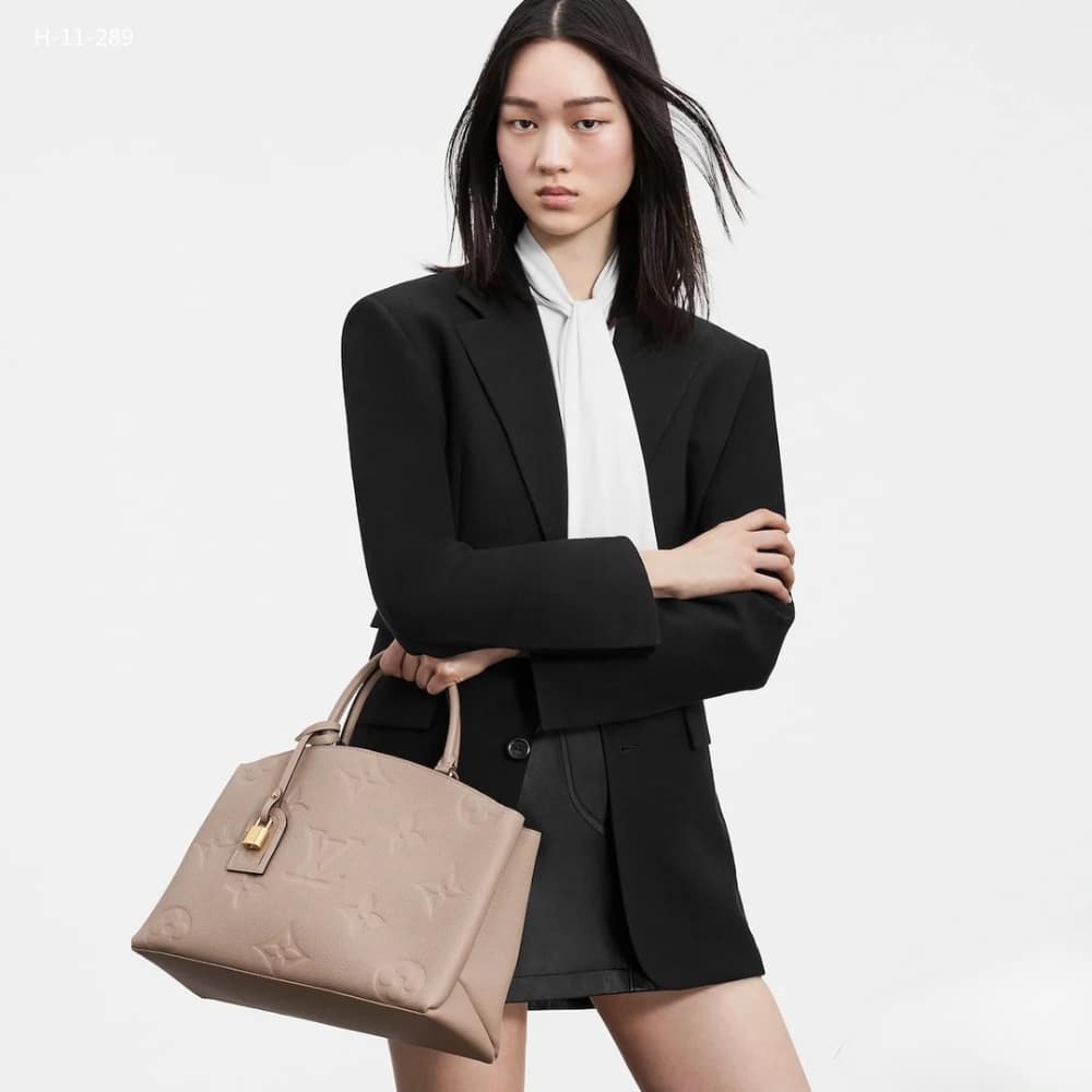 Alternative view of Louis Vuitton Grand Palais Bag Tourterelle Gray 35Cm M45833