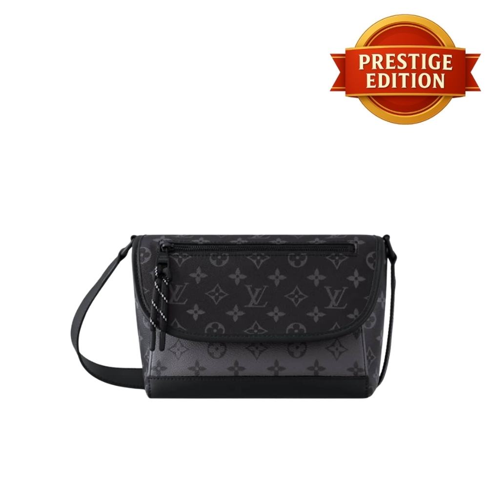 Prestige Edition - Louis Vuitton Pulse Messenger Monogram Black 26Cm M12681