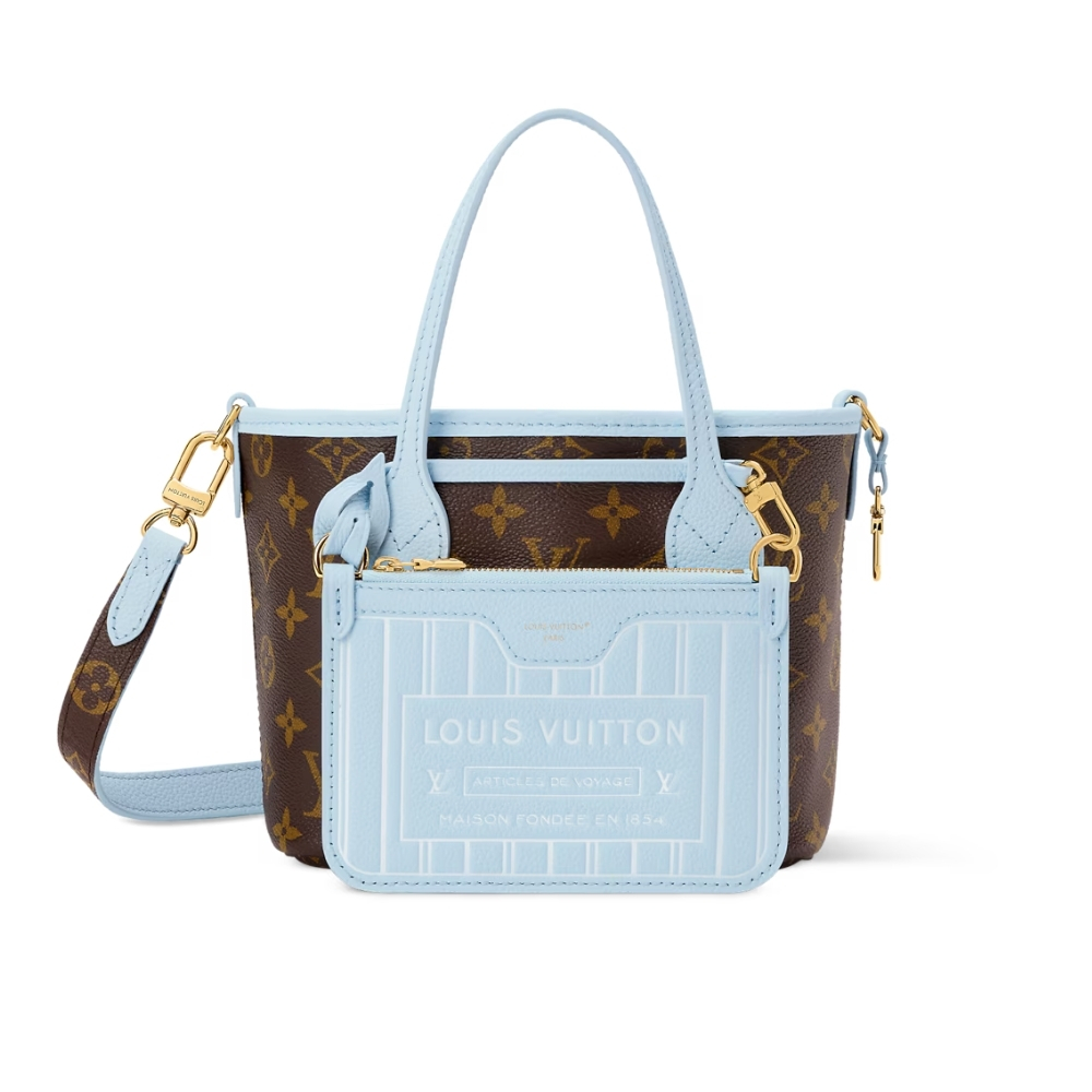 Louis Vuitton Neverfull Inside Out BB Sky Blue 26Cm M28336
