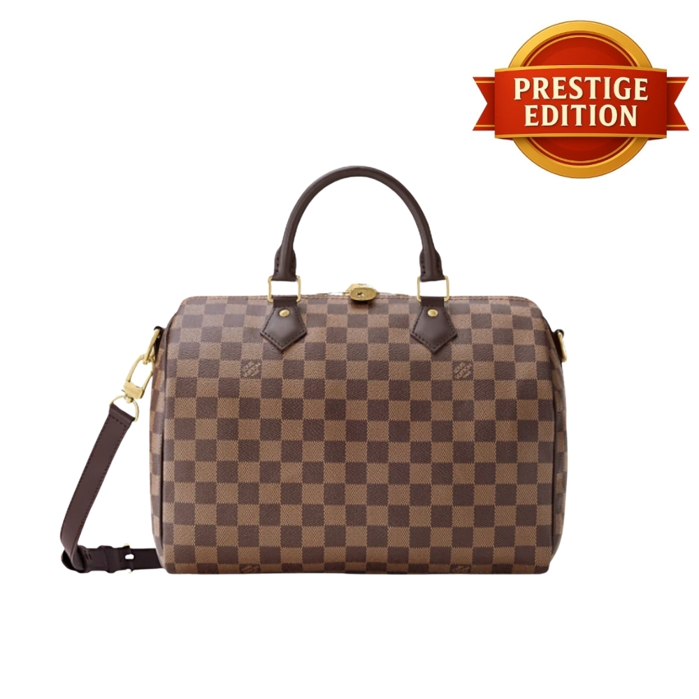 Prestige Edition - Louis Vuitton Speedy Bandoulière 30 Damier Ebene Canvas 30Cm