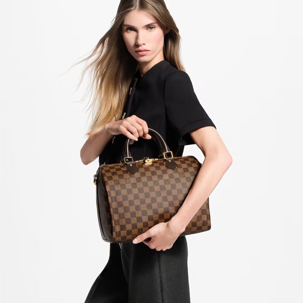 Alternative view of Prestige Edition - Louis Vuitton Speedy Bandoulière 30 Damier Ebene Canvas 30Cm