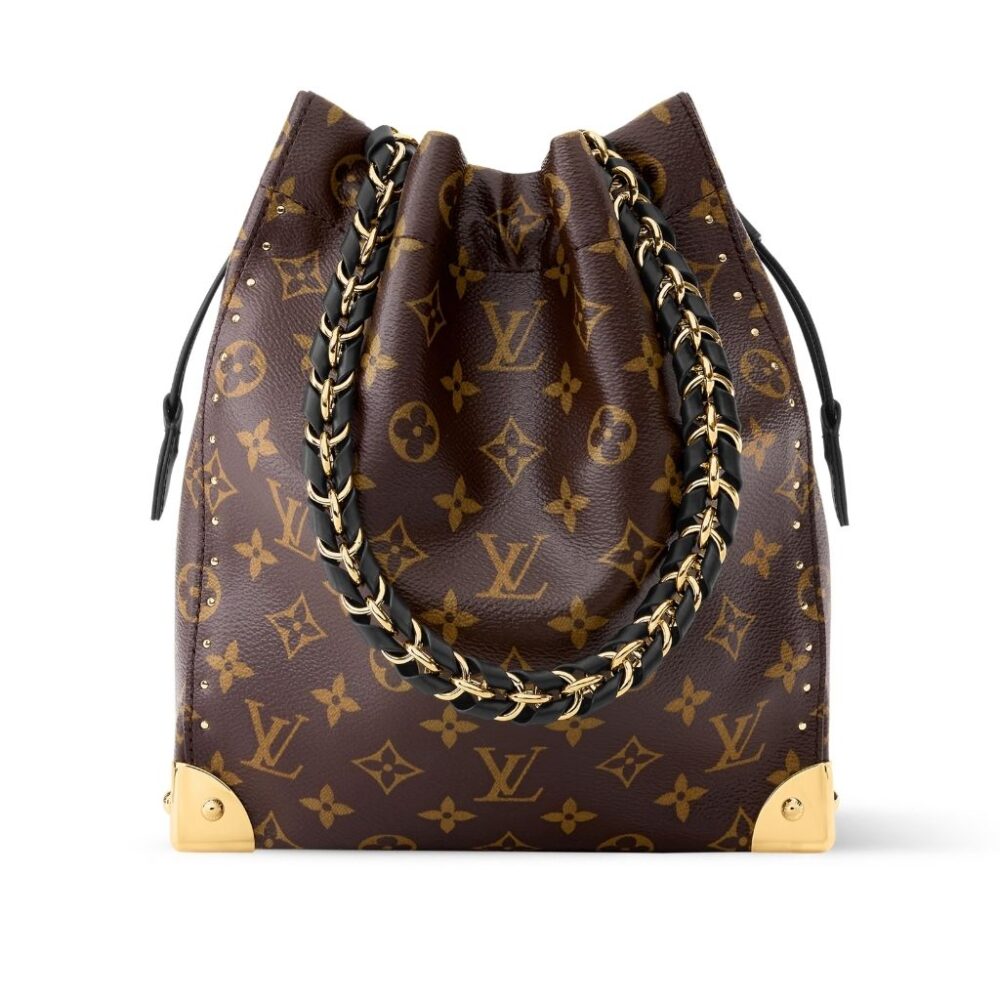 Louis Vuitton Noe Trunk Dark Brown 23cm M28515