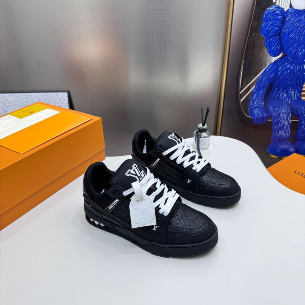 Alternative view of Louis Vuitton LV Trainer Sneaker Black 1AAREY