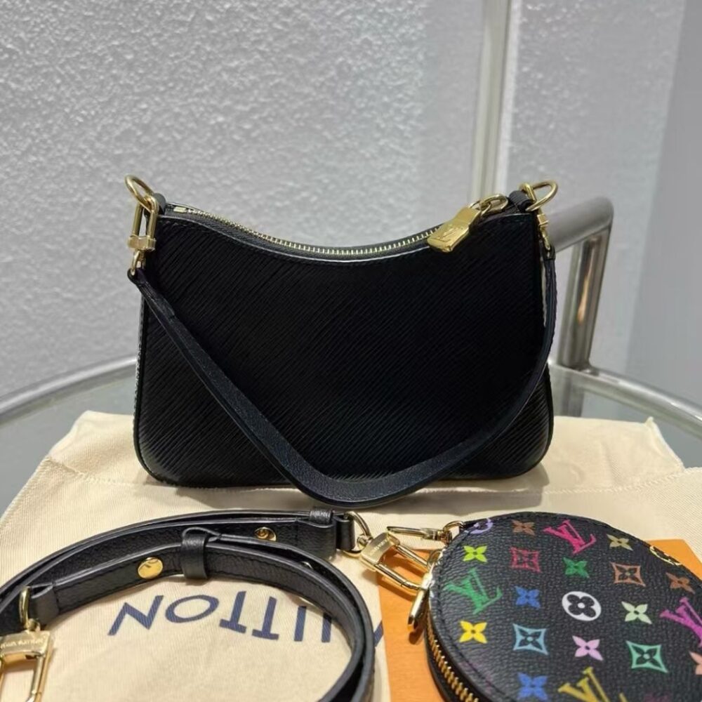 Alternative view of Louis Vuitton x Takashi Murakami Marellini Black 19cm M13099