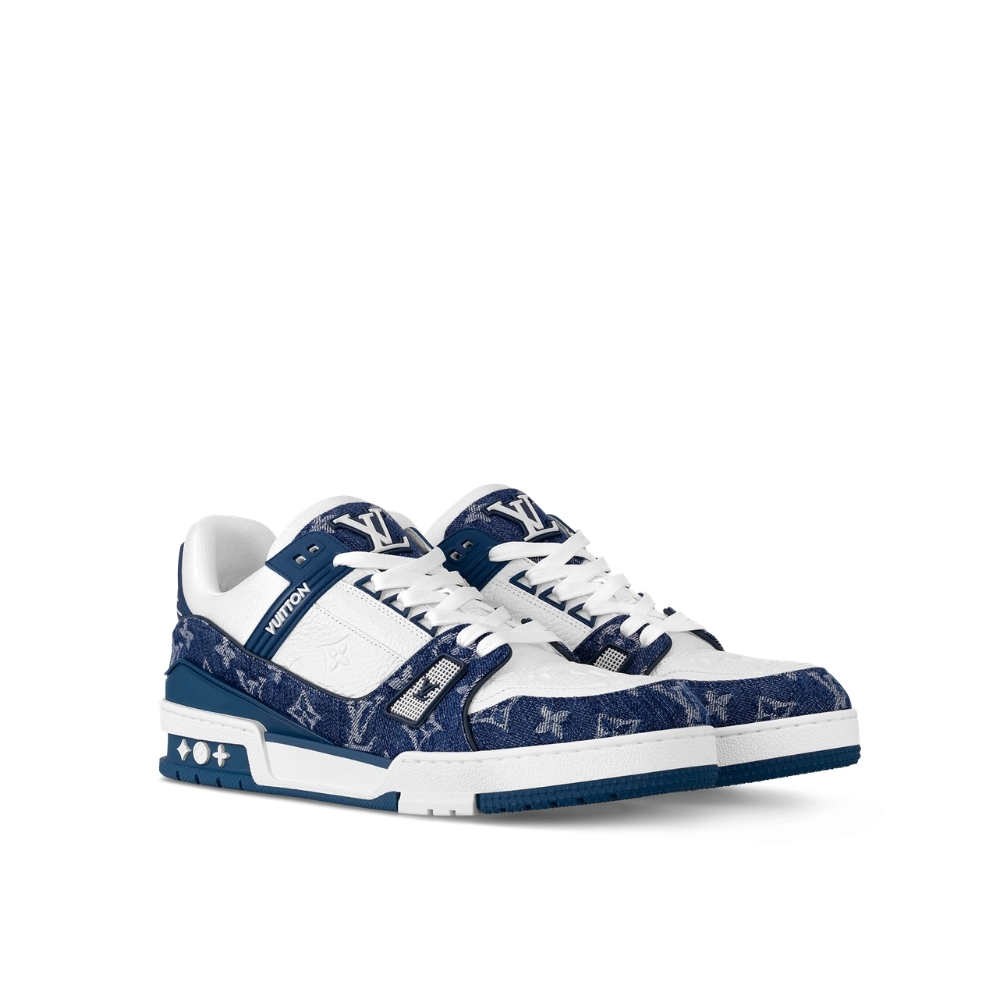 Louis Vuitton LV Trainer Sneaker Blue 1A9JGN