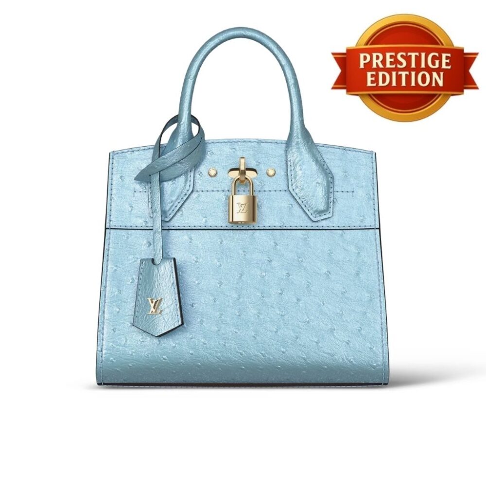 Prestige Edition - Louis Vuitton City Steamer Mini Light Blue 27Cm N86131