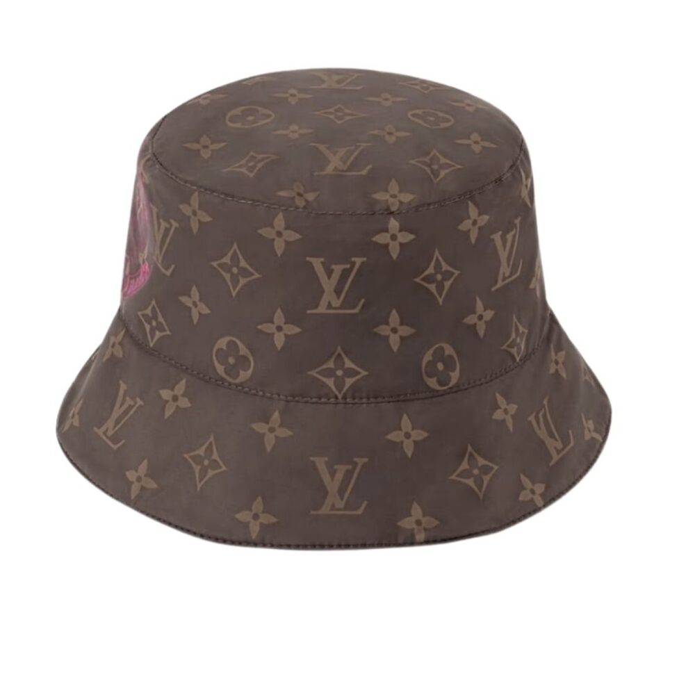 Louis Vuitton Bucket Hat Brown Monogram
