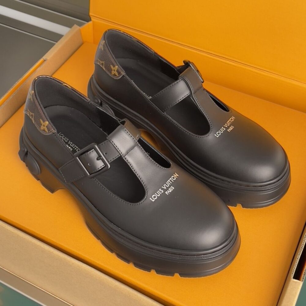 Alternative view of Louis Vuitton Squad Mary Jane  Black 1AICY7