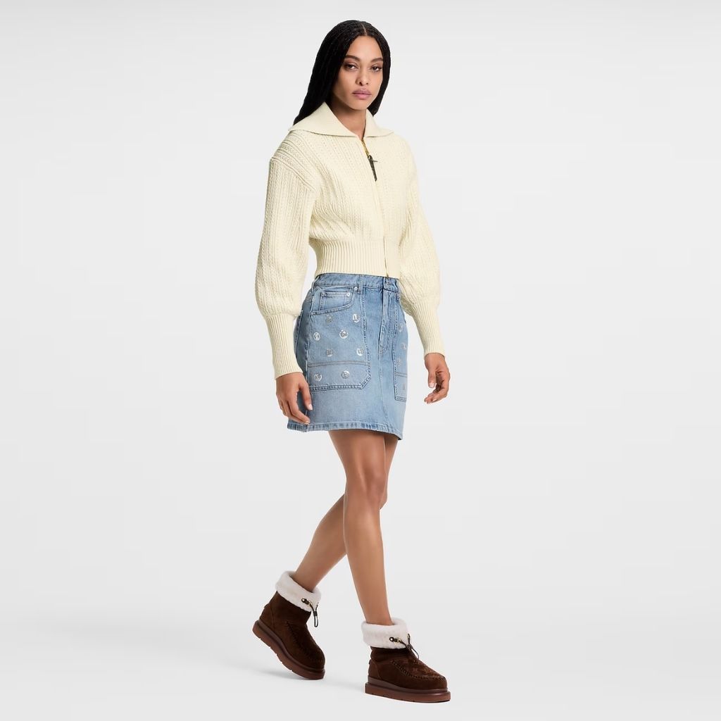 Louis Vuitton Cortina Ankle Boot Brown 1AIUFE - Image 8