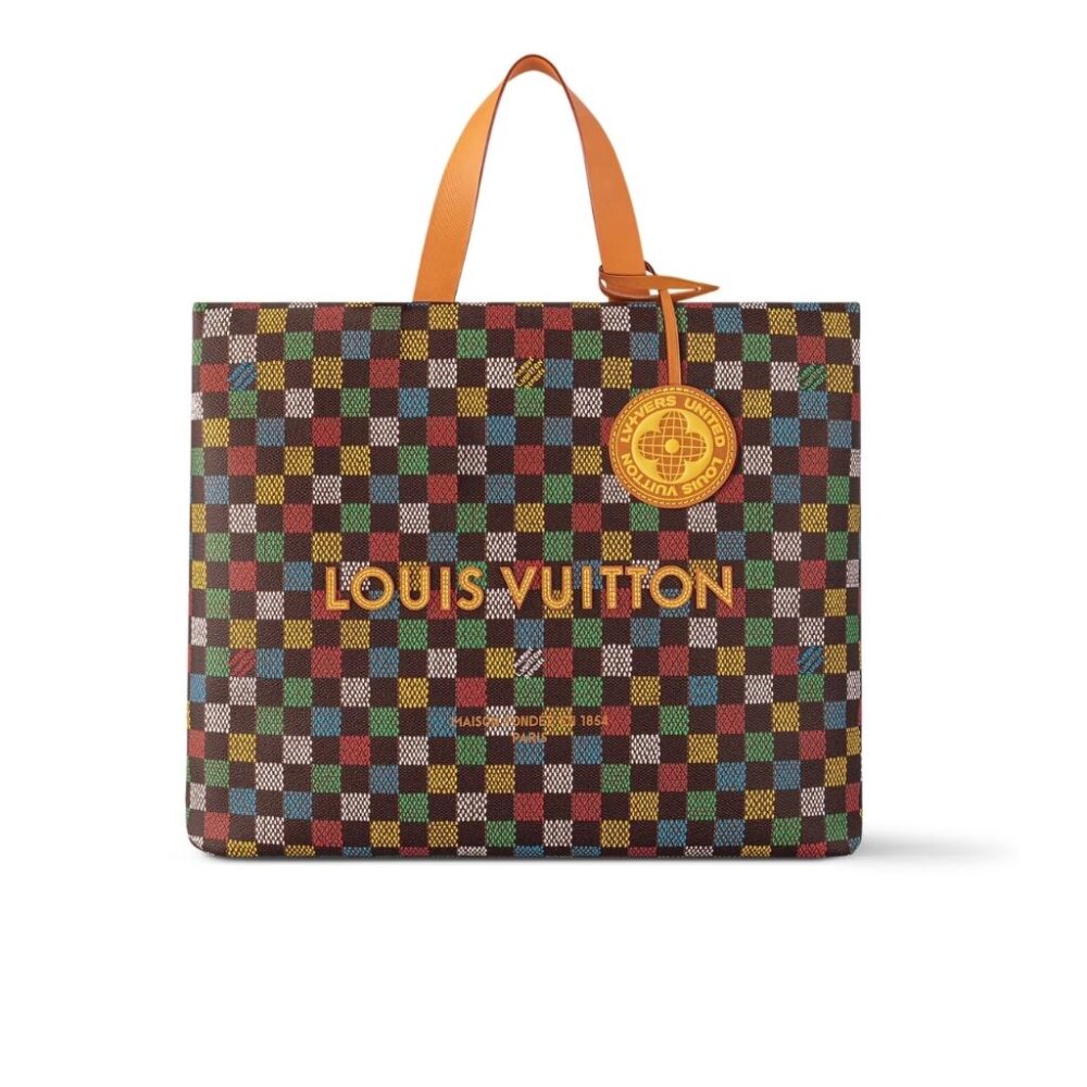 Louis Vuitton Shopper Tote PM Orange 25Cm N00192