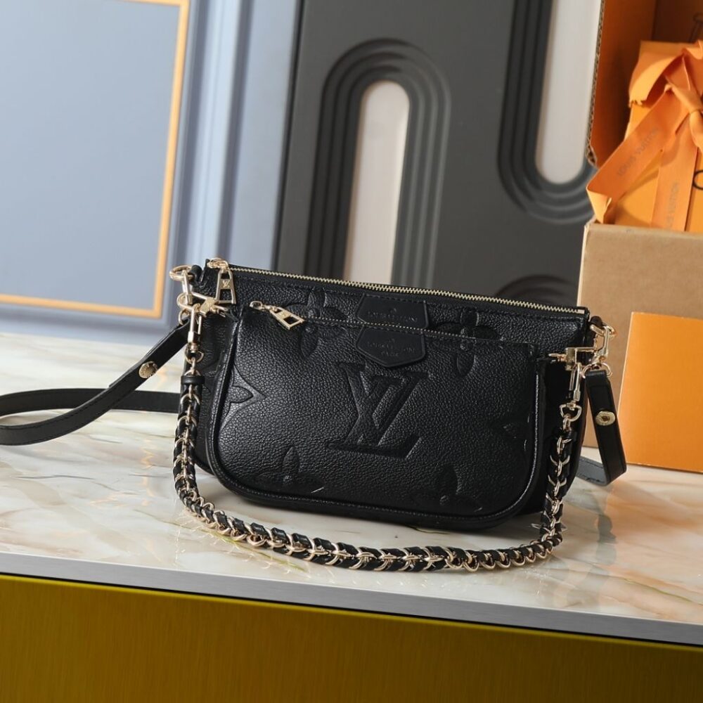 Alternative view of Louis Vuitton Multi Pochette Accessoires Black Monogram 25Cm M80399