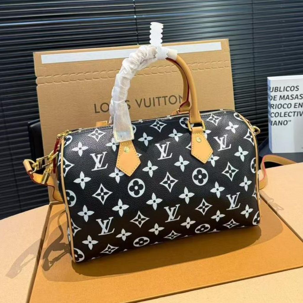 Prestige Edition - Louis Vuitton Speedy P9 30 Black Multi-Colored 30Cm N88229 - Image 8