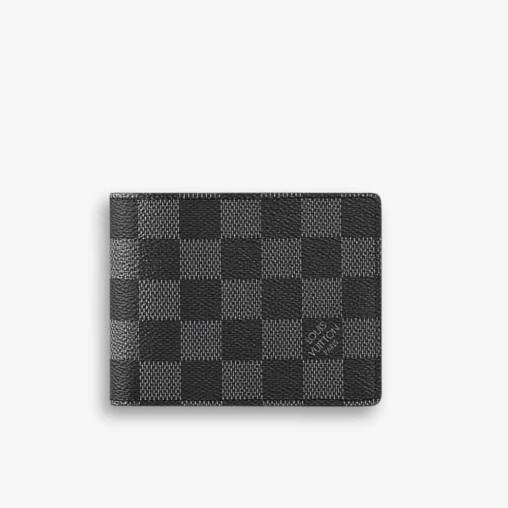Louis Vuitton Multiple Wallet Navy Blue 11Cm N63260