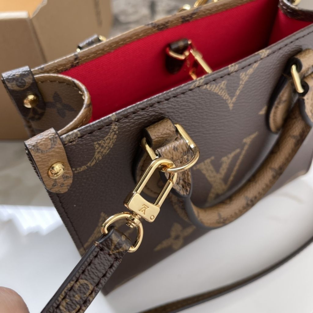 Louis Vuitton Onthego BB Dark Brown 18Cm M46839 - Image 6
