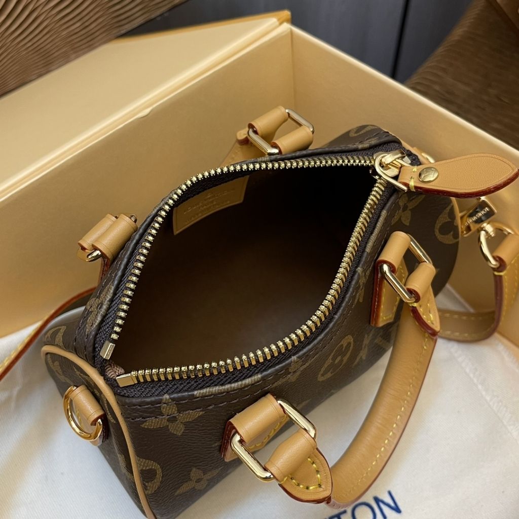 Louis Vuitton Nano Speedy Brown 16Cm M81085 - Image 7