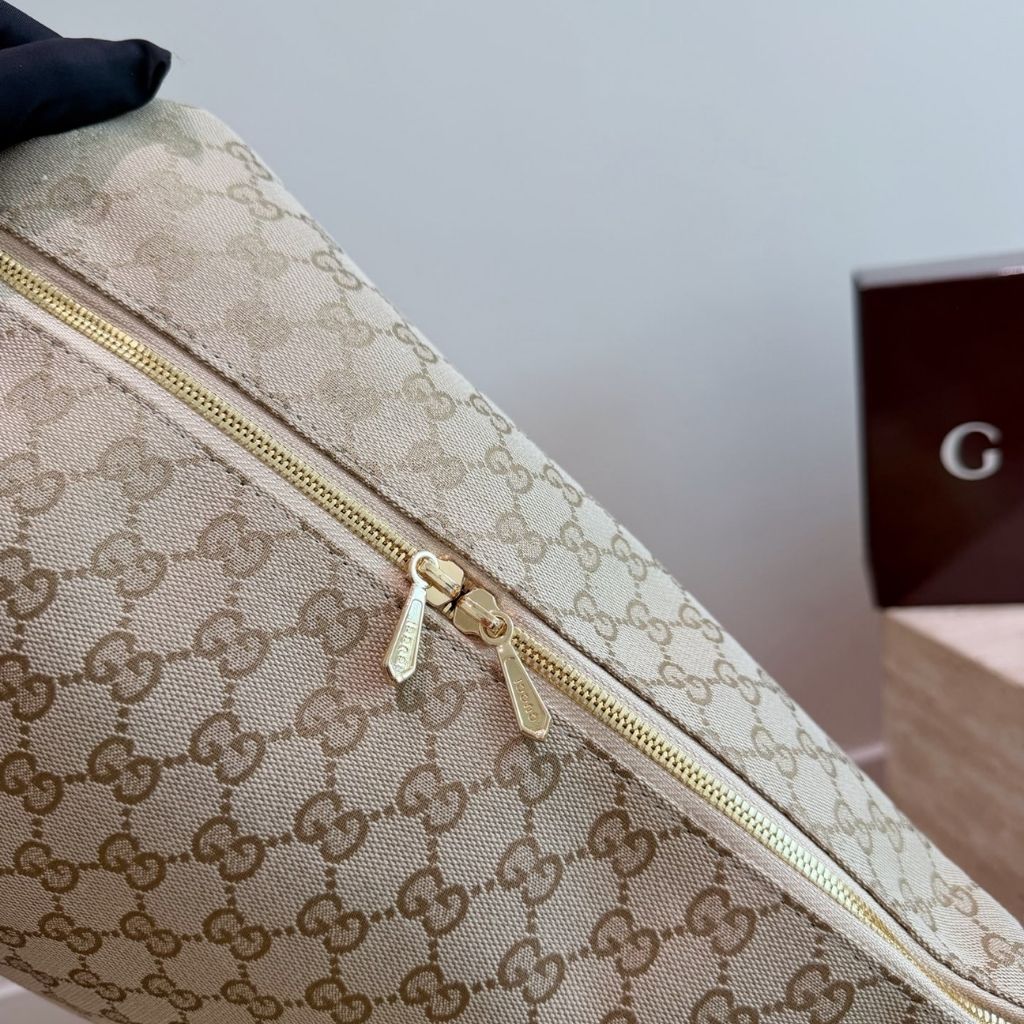 Gucci Brera Medium Crossbody Bag Brown GG Canvas 33Cm 866938 FAFV9 9653 - Image 6