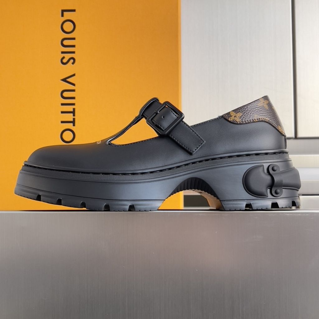 Louis Vuitton Squad Mary Jane Black 1AICY7 - Image 5