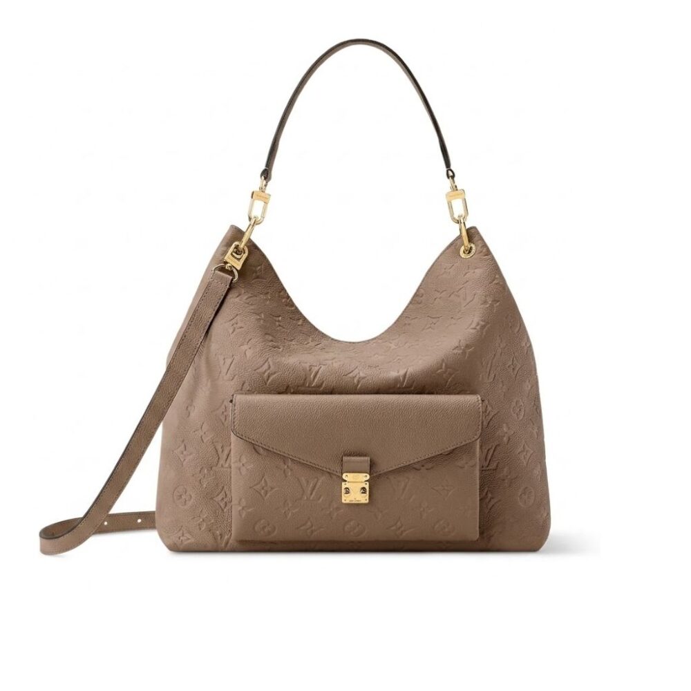 Louis Vuitton Hobo Metis Dark Beige 35Cm M27937