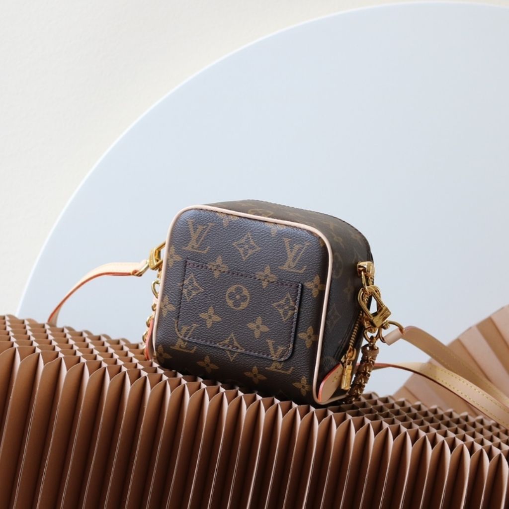 Louis Vuitton Just In Case Bag Cream Monogram 13Cm M47096 - Image 5