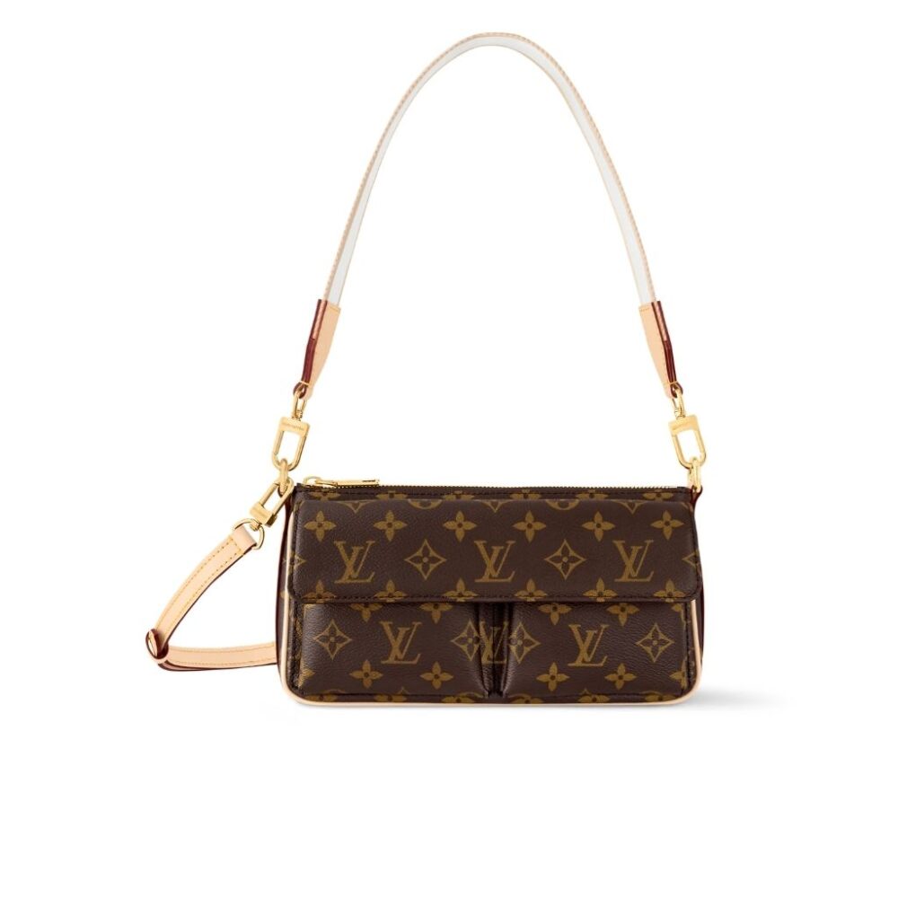 Louis Vuitton Vivacite Dark Brown Monogram 25Cm M46999