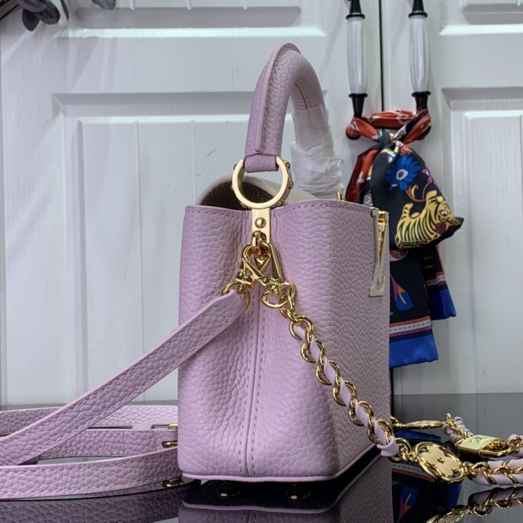 Louis Vuitton Capucines Mini Pink 21Cm M14972 - Image 3