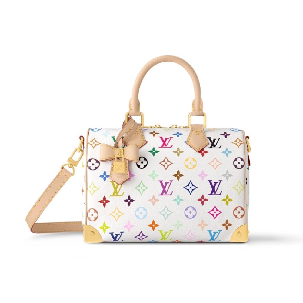 Louis Vuitton x Takashi Murakami Speedy Bandouliere 25 White 25Cm M13085