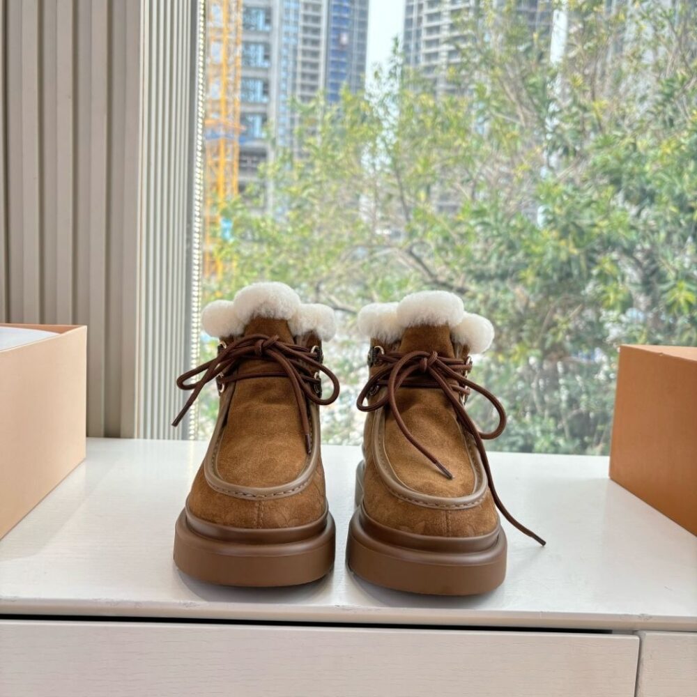 Alternative view of Louis Vuitton Cortina Ankle Boot Brown 1AIUFE