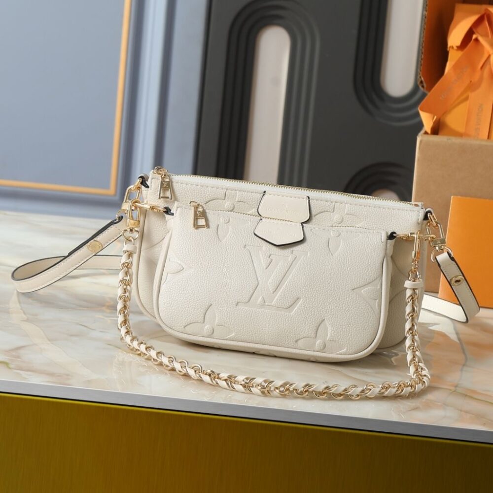 Alternative view of Louis Vuitton Multi Pochette Accessoires Cream 25Cm M46568