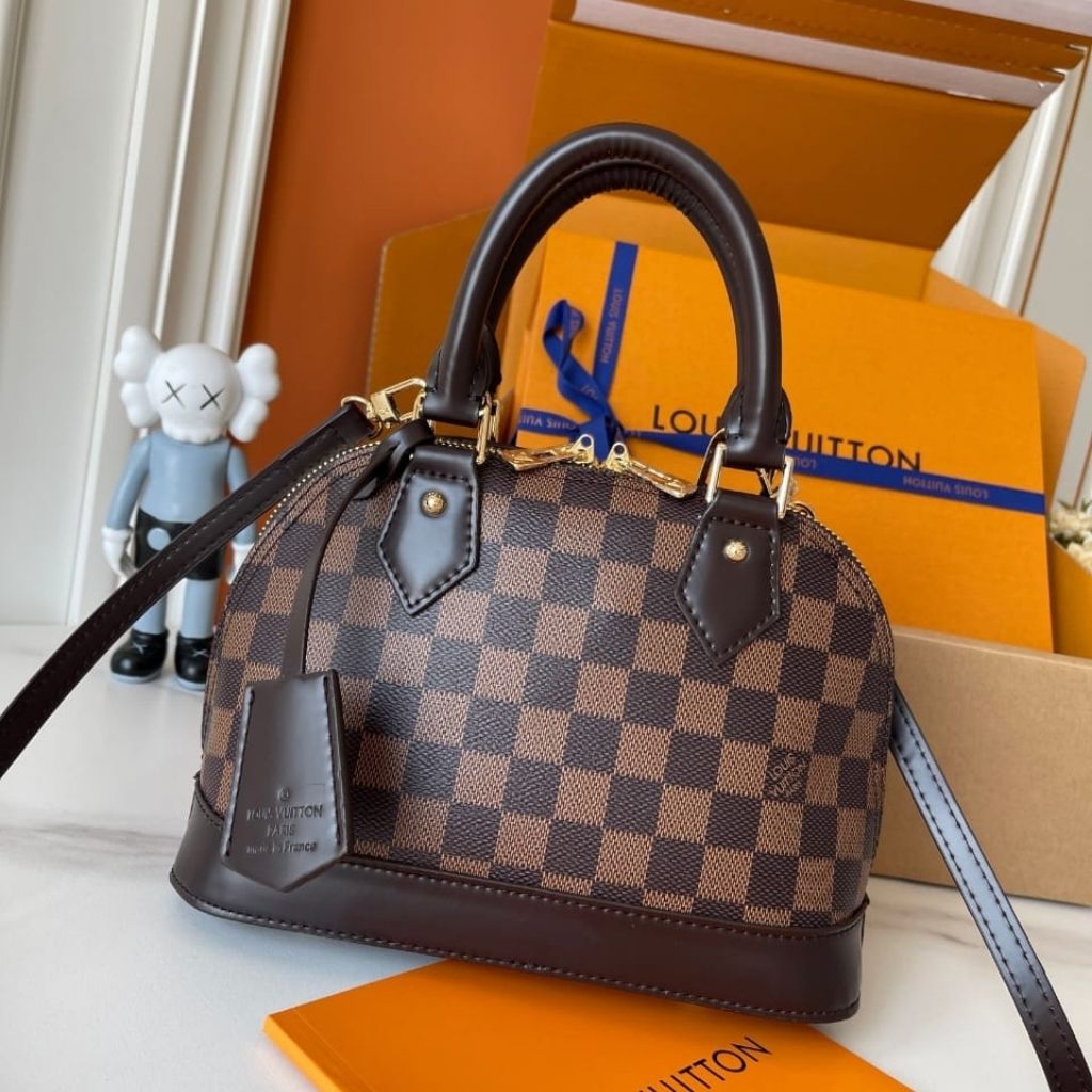 Louis Vuitton Alma BB Damier Ebene Canvas 23.5Cm N40606 - Image 2