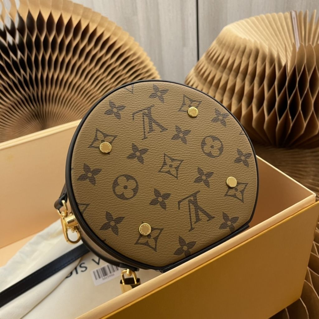 Louis Vuitton Cannes Black And Brown Monogram 15Cm M43986 - Image 8