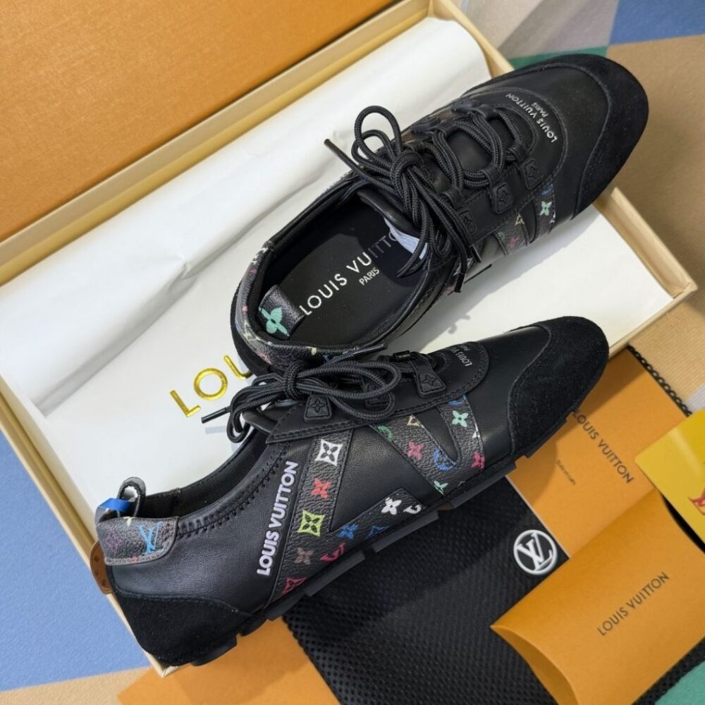 Alternative view of Louis Vuitton x Takashi Murakami LV Sneakerina Black 1AJJTV