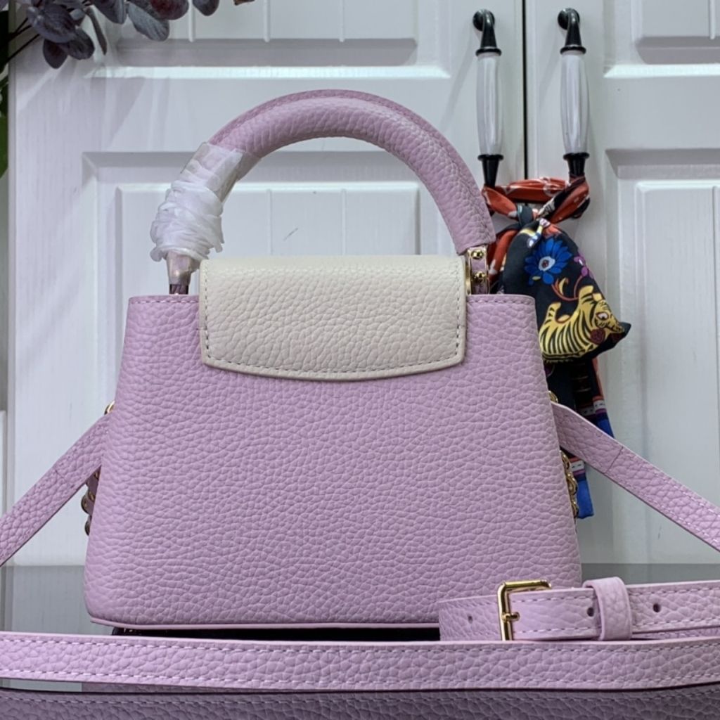 Louis Vuitton Capucines Mini Pink 21Cm M14972 - Image 4