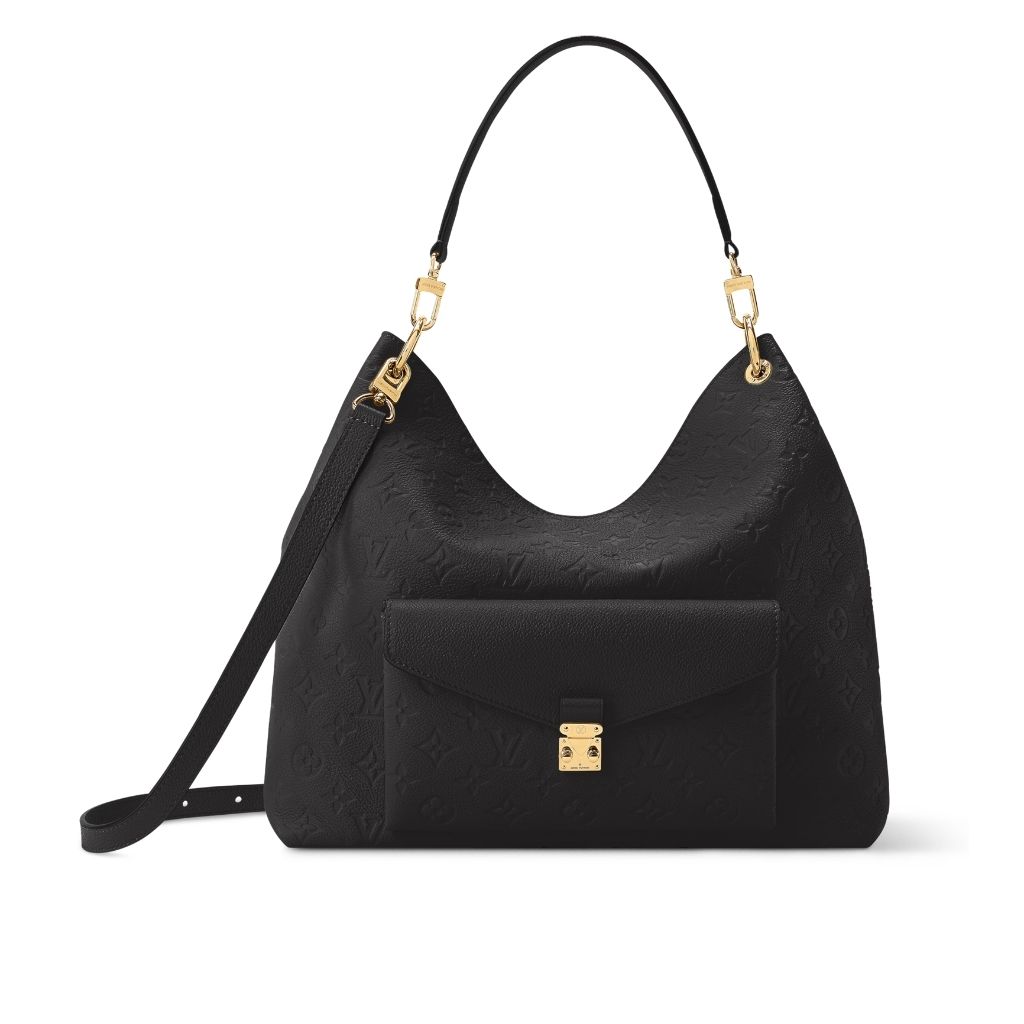 Louis Vuitton Hobo Metis Black 35cm M27189