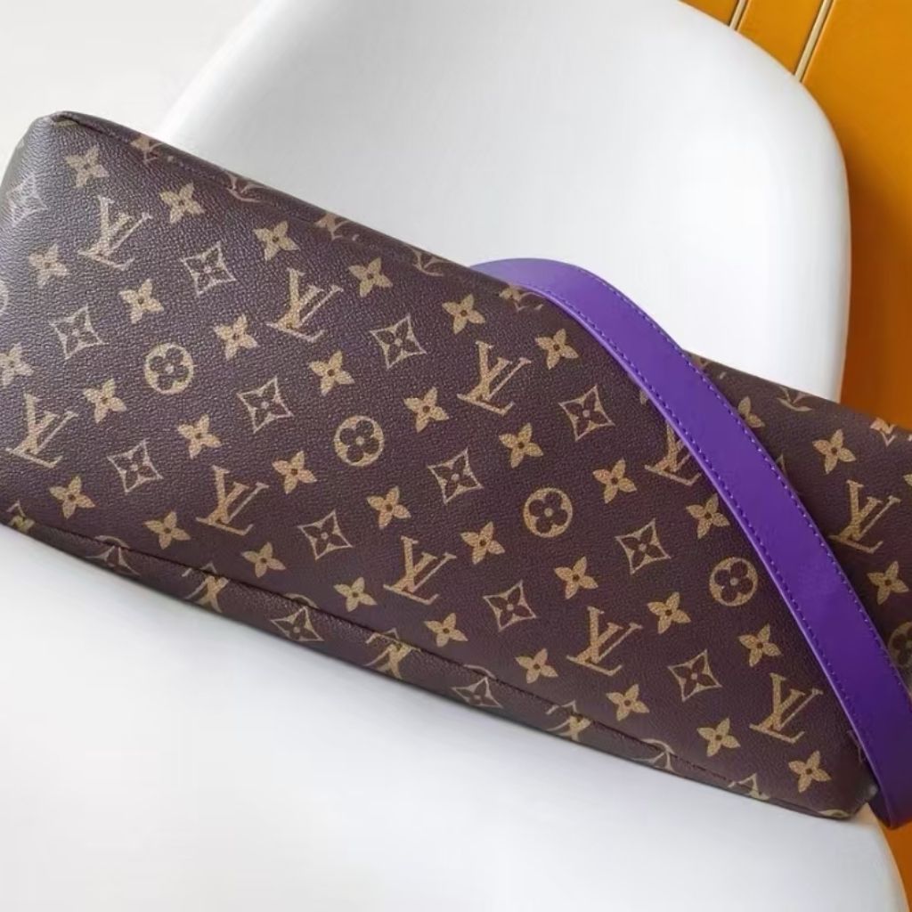 Louis Vuitton Shopper Tote MM Purple 40Cm M28075 - Image 4