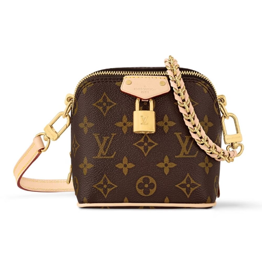 Louis Vuitton Just In Case Bag Cream Monogram 13Cm M47096