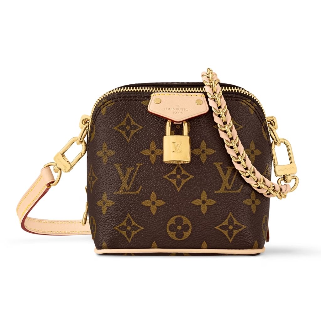 Louis Vuitton Just In Case Bag Cream Monogram 13Cm M47096