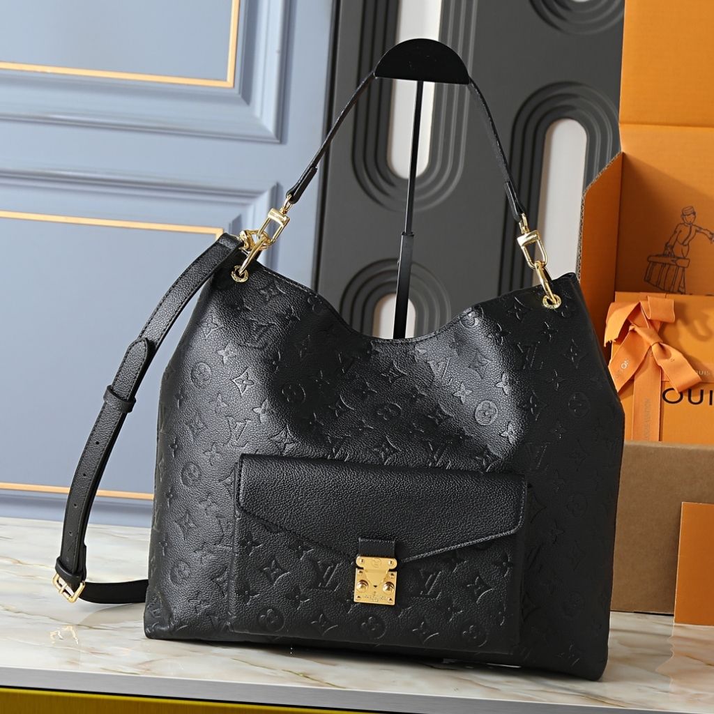 Louis Vuitton Hobo Metis Black 35cm M27189 - Image 2