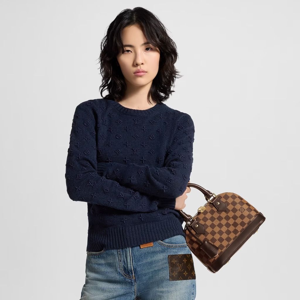 Louis Vuitton Alma BB Damier Ebene Canvas 23.5Cm N40606 - Image 9
