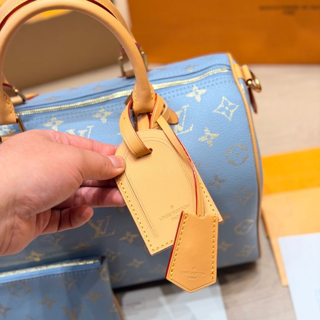 Louis Vuitton Speedy P9 Bandouliere 25 Light Blue 25Cm M28080 - Image 7