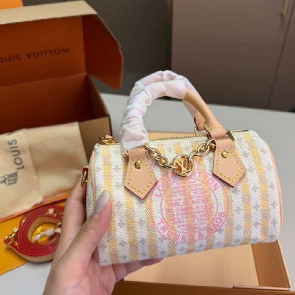 Alternative view of Louis Vuitton Nano Speedy Yellow 16cm M29030