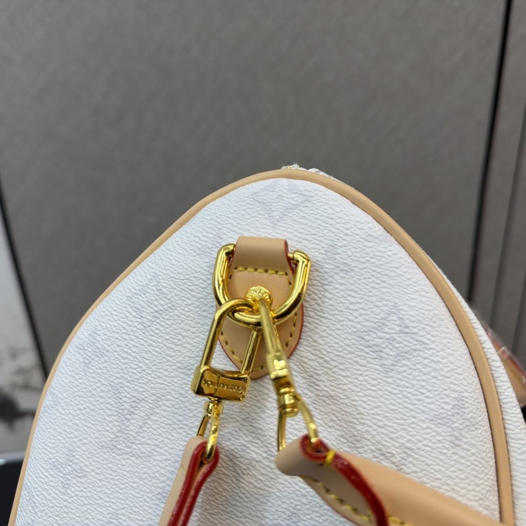 Louis Vuitton Speedy Soft 30 From Cruise 2027 Collection White Multi-Colored 30Cm - Image 6