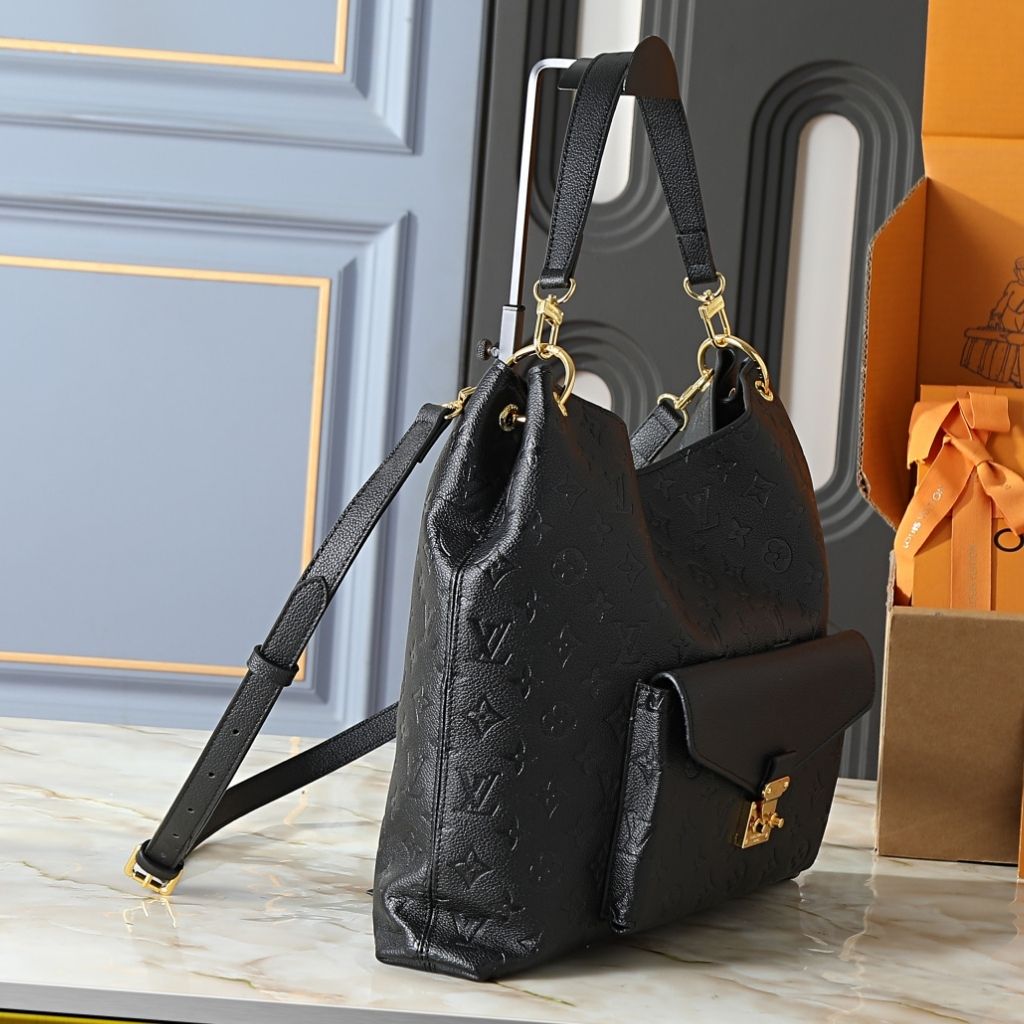 Louis Vuitton Hobo Metis Black 35cm M27189 - Image 3