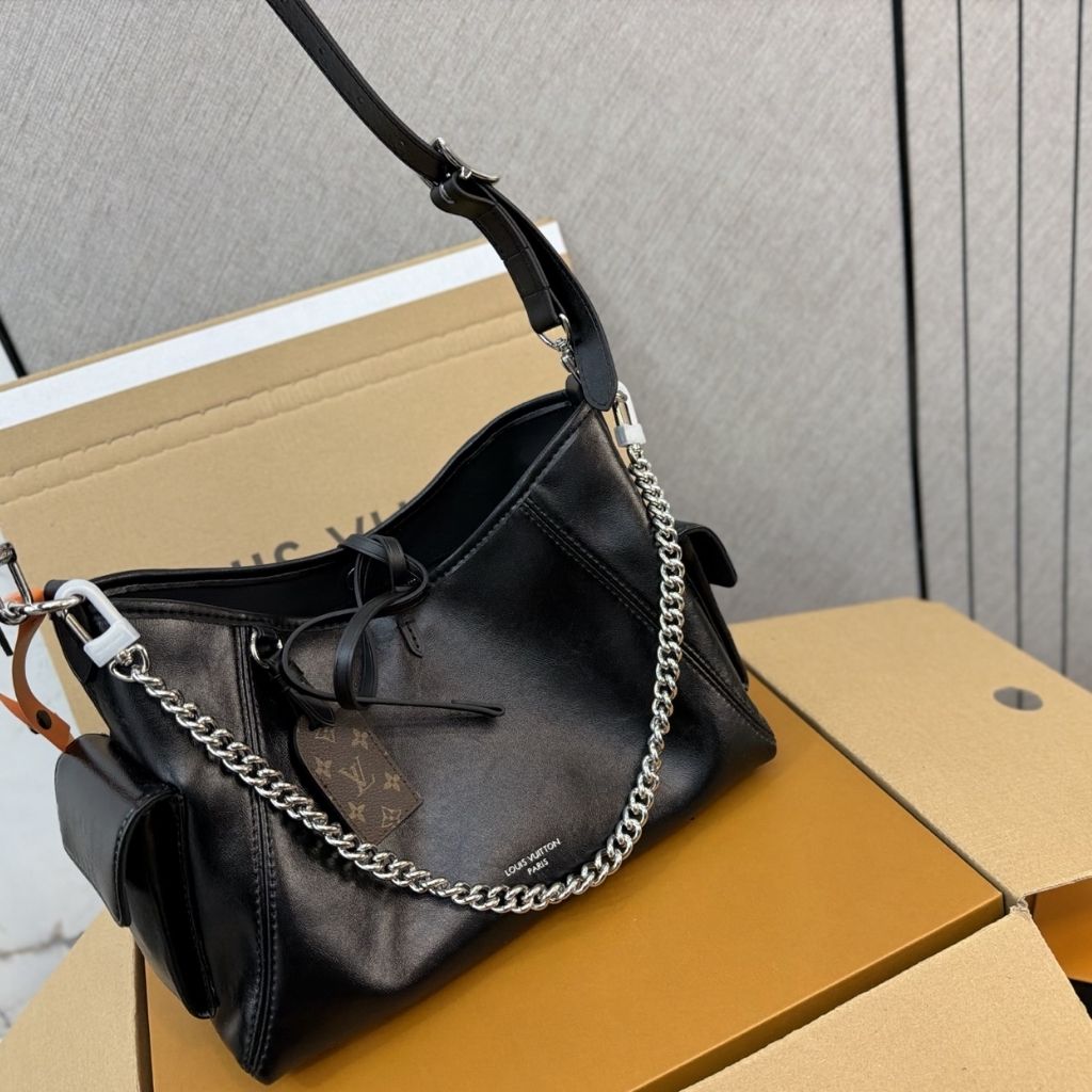 Louis Vuitton CarryAll Cargo Vibe PM Black 33.5Cm M24861 - Image 4
